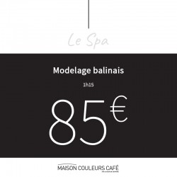 MODELAGE BALINAIS